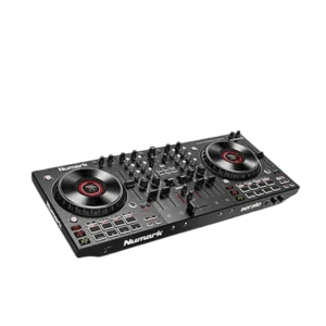 Numark NS4FX 4-Channel DJ Controller Desk Touch Jog.